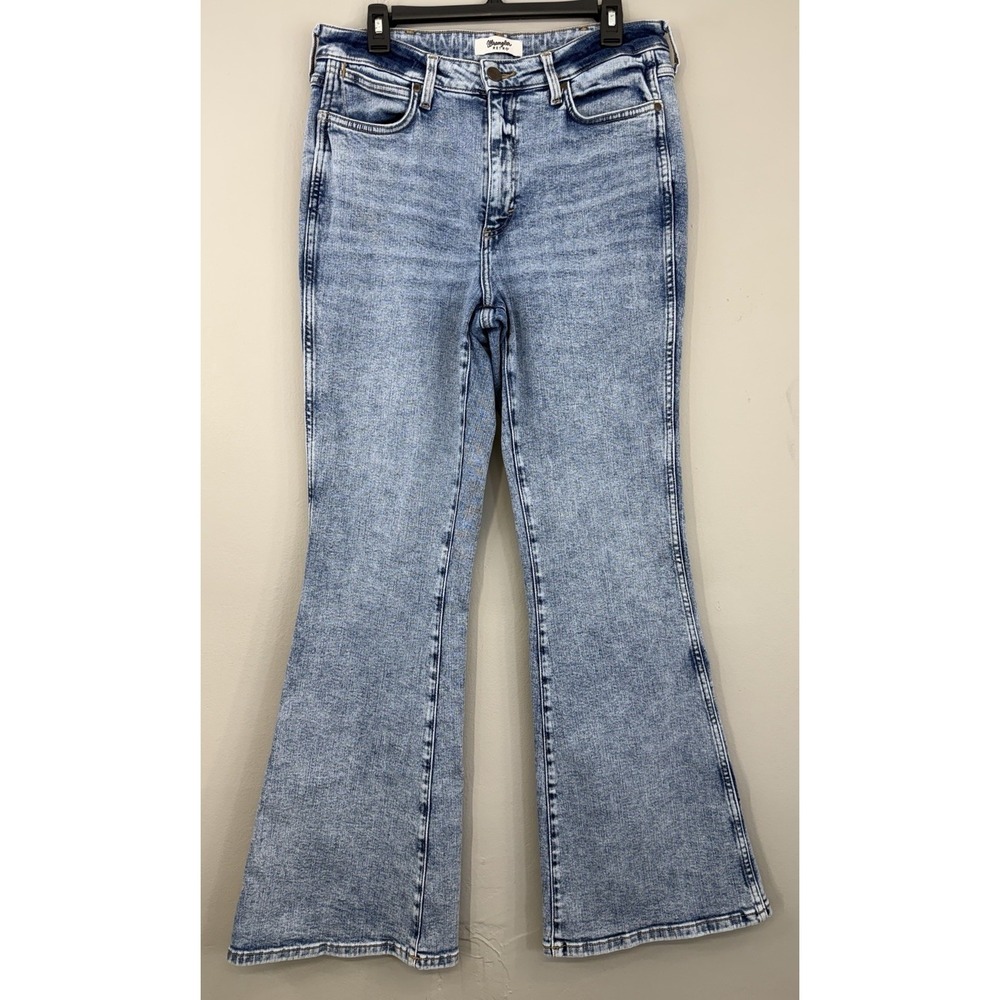 Wrangler Retro High Rise Flare Jeans Women's 31 Stretch Denim Western